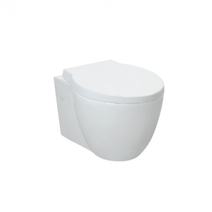 Gravidade que nivela a cômoda fixada na parede larga moderna 1 de Hung Toilet 380mm da parede