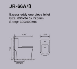 Durabilidade alta cerâmica branca 20-30KG do armário de água da parte do banheiro moderno uma