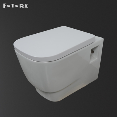 Assento da sanita de flutuação amigável de Hung European Water Closet 350mm da parede de Eco
