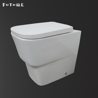 O resplendor duplo abotoa o toalete moderno de volta à parede P prende a largura do WC 350mm