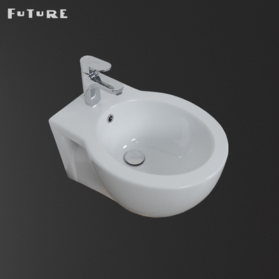 Bidê branco da posição do assoalho da instalação fácil no banheiro W380mm