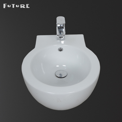 Bidê branco da posição do assoalho da instalação fácil no banheiro W380mm
