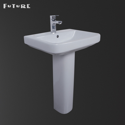 Elevação ideal do padrão 730mm furo futuro da bacia de suporte do banheiro do único