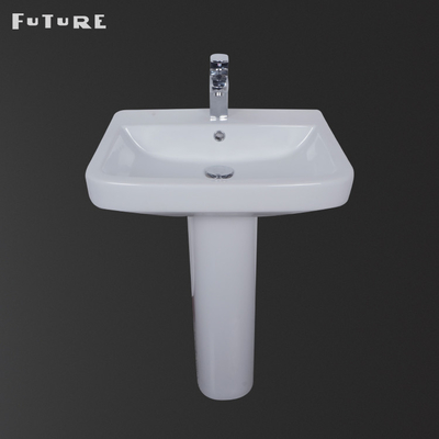 Elevação ideal do padrão 730mm furo futuro da bacia de suporte do banheiro do único