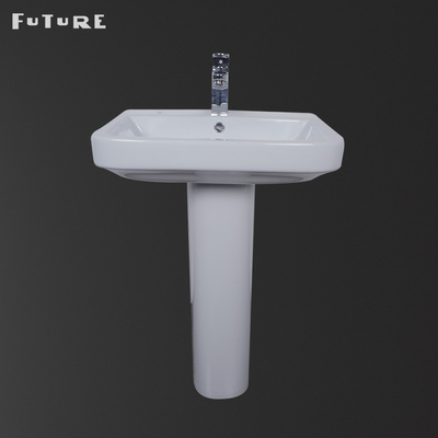 Elevação ideal do padrão 730mm furo futuro da bacia de suporte do banheiro do único