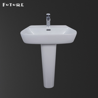 Dissipador 610mm largo moderno da bacia de suporte do banheiro para as mãos de lavagem antiferrugem