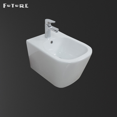 Largura cerâmica antiferrugem de Hung Bathroom Bidet 360mm da parede para o mercado BRITÂNICO
