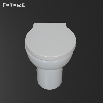 Projeção curto nivelada dupla dos botões 3L 6L de volta ao material cerâmico do Wc da parede