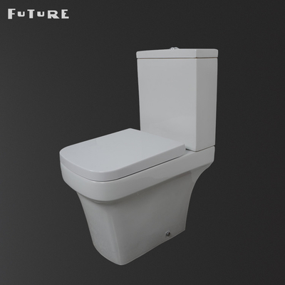 Assoalho - toalete sem aro montado Pan Gravity Flushing With Soft que fecha a tampa de Seat