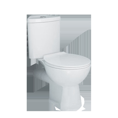 Sanitário de canto ideal OEM ideal para montagem em canto, 365 mm de largura P Sifão