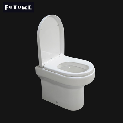 Altura sem aro de nivelamento eficiente do conforto de volta à largura do toalete 365mm da parede