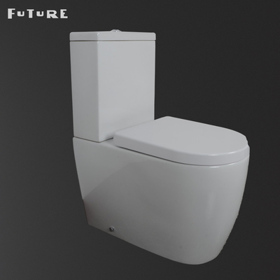 armário de água acoplado fim da armadilha de Pan Rimless P do toalete do banheiro de 420mm Seat