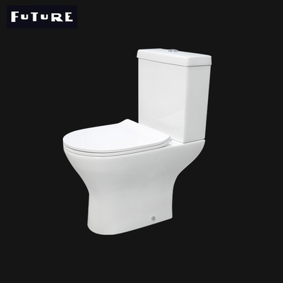 Toalete sem aro 3L nivelado duplo 6L da altura alongada cerâmica do conforto