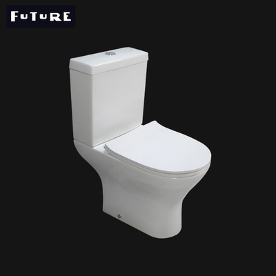 Toalete sem aro 3L nivelado duplo 6L da altura alongada cerâmica do conforto
