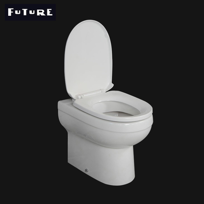 Cerâmico de volta ao Wc sem aro Pan Water Saving do BTW da parede