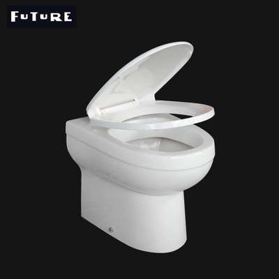Cerâmico de volta ao Wc sem aro Pan Water Saving do BTW da parede