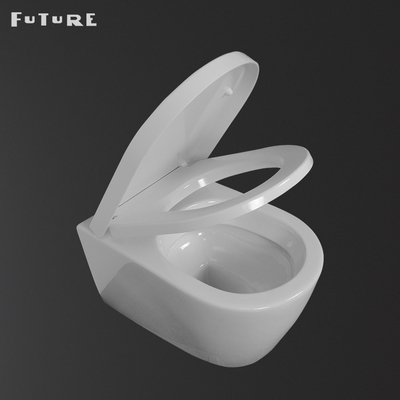 Toalete cerâmico nivelado duplo de Hung Toilet European Wall Mount da parede de 3L 6L
