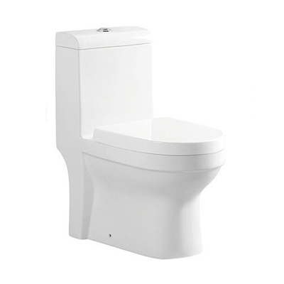 Siphonic um material cerâmico nivelado duplo de bacia de toalete da parte