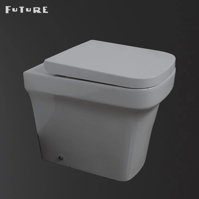 Contemporâneo anti-bacteriano de volta ao toalete 360*520*420MM da parede