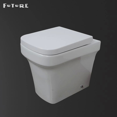 Contemporâneo anti-bacteriano de volta ao toalete 360*520*420MM da parede