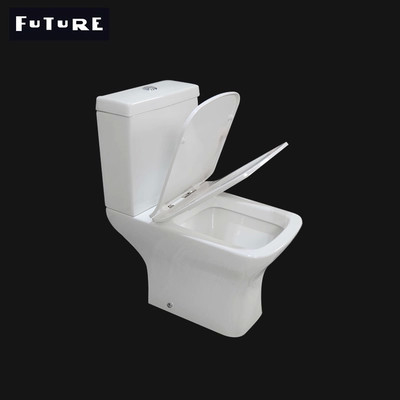 Toalete sem aro padrão ideal Reino Unido da projeção curto elegante complacente