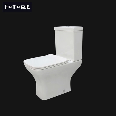 Toalete sem aro padrão ideal Reino Unido da projeção curto elegante complacente