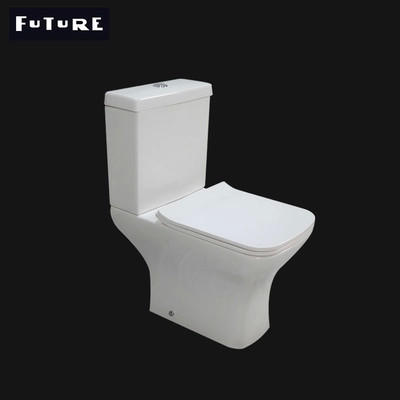 Toalete sem aro padrão ideal Reino Unido da projeção curto elegante complacente
