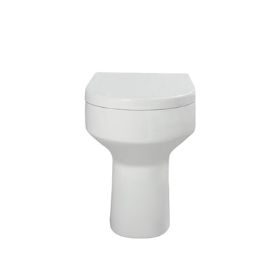 anti risco um liso da parte vitrificado de volta a WC 365mm do toalete da parede largamente