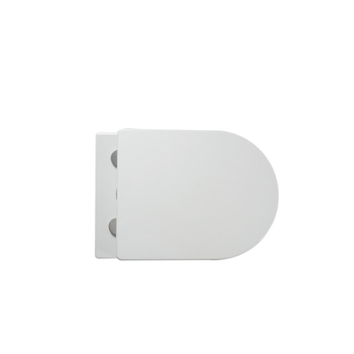 anti risco um liso da parte vitrificado de volta a WC 365mm do toalete da parede largamente