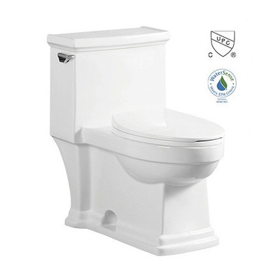 CE anti Siphonic bacteriano um toalete da parte com material cerâmico nivelado duplo