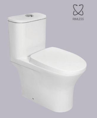 Auto operação um toalete nivelado duplo Eddy Rimless Siphonic Toilet adicional da parte
